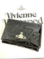 Vivienne Westwood ピカピカ がま口 三つ折り財布 ケース付き - 画像 (8)