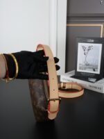 LV Hills デニム 弁当バッグ ケース付き 19*13cm - 画像 (8)