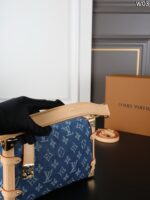 LV SIDE TRUNK デニム ショルダーバック ケース付き 23*15cm - 画像 (10)