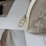 DIOR 化粧ポーチ 刺繡タイプ ノベルティ ケース付き 20*6*15cm - 画像 (8)