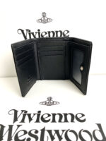Vivienne Westwood ピカピカ がま口 三つ折り財布 ケース付き - 画像 (9)