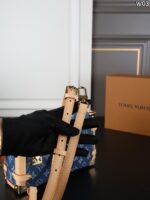 LV SIDE TRUNK デニム ショルダーバック ケース付き 23*15cm - 画像 (8)