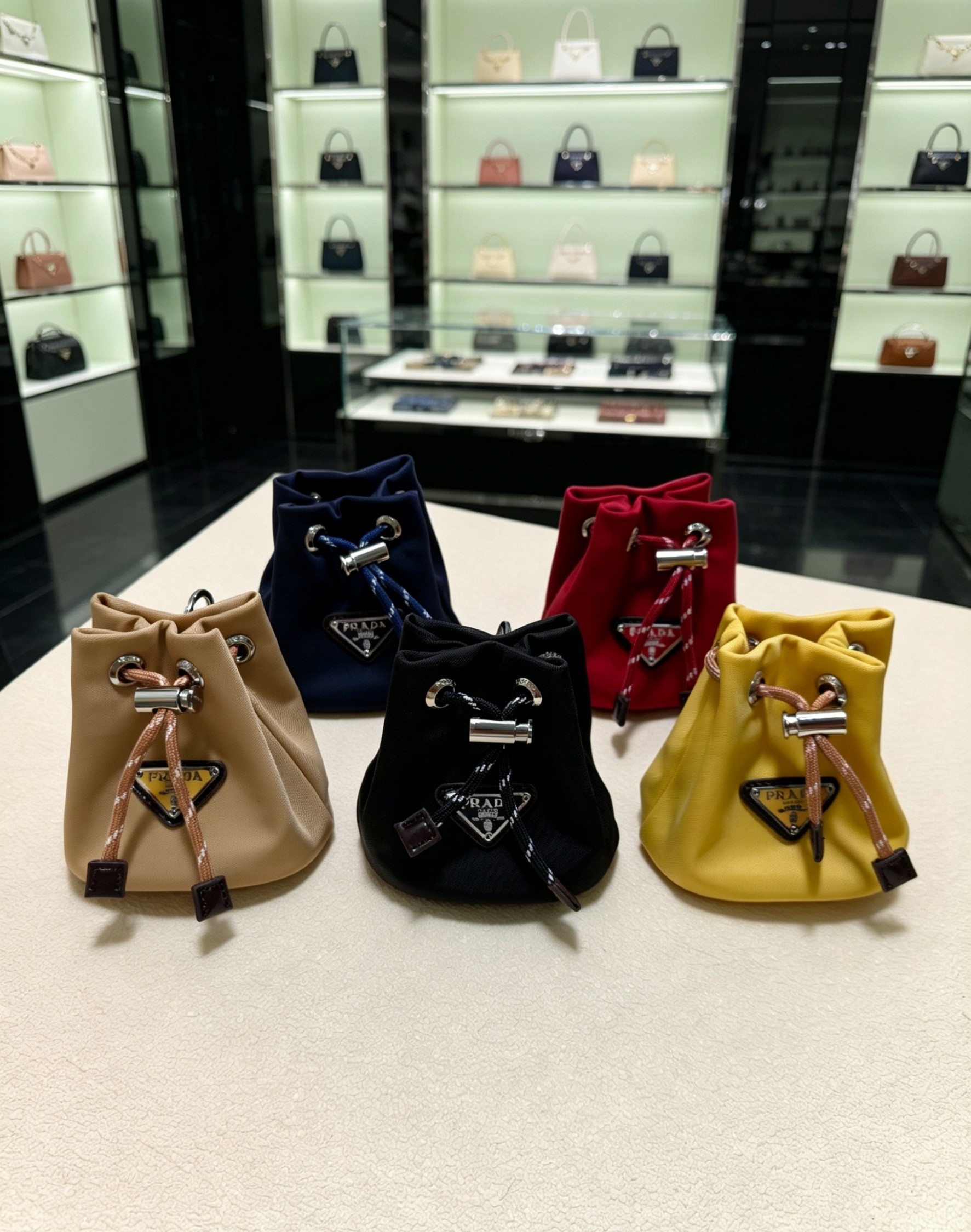 0007 PRADA Re-Nylon Speedrock キーホルダー - 画像 (1)