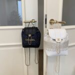 CHANEL ツイードリュック ノベルティ サイズ二つ - 画像 (8)