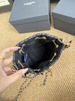 CHANEL ツィ一ドバケットバッグ ショルダーバック ノベルティ 15*11*17cm - 画像 (11)