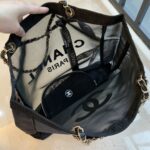 CHANEL メッシュ トートバッグ 化粧ポーチセット ノベルティ 34*9*35CM - 画像 (7)