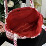 Chanel ツイード編みトートバッグ ノベルティ 24*9*21cm - 画像 (9)