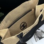 CHANEL ジュート編みトートバッグ 単品/ポーチセット ノベルティ - 画像 (11)