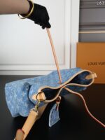 LV Carryall CARGO デニム トートバッグ ケース付き 30*22cm - 画像 (7)