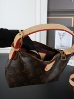 LV Hills デニム 弁当バッグ ケース付き 19*13cm - 画像 (5)