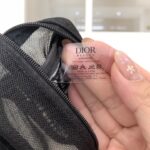 DIOR メッシュ化粧ポーチ ノベルティ ケース付き 16*8*8cm - 画像 (7)