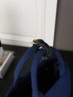 PRADA Linen blend トートバッグ ケース付き 26*19cm - 画像 (8)
