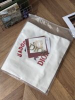 J'ADORE DIOR 刺繡 トートバッグ 肩掛けバック ノベルティ 37*41cm - 画像 (9)