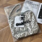 CHANEL ヒョウ柄 肩掛けバック ノベルティ 23*10*29cm - 画像 (8)