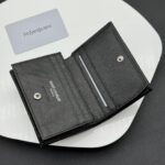 SAINT LAURENT 長財布 二つ折り財布 カード入れ ケース付き 423291  530841 358094 372264  10*7.5*0.5 cm  3*8.5*11 cm   19*9cm 19*11*3cm - 画像 (4)