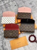 LV 長財布 三つ折り財布 ケース付き 58108 19*10*3cm - 画像 (3)