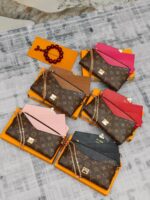 LV チェーンウォレット 長財布 3点セット ケース付き M15150 11*2*23cm - 画像 (2)