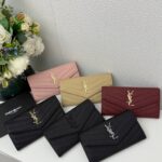 SAINT LAURENT 長財布 ケース付き 358094 19*9*2cm