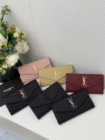 SAINT LAURENT 長財布 ケース付き 358094 19*9*2cm