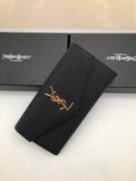 SAINT LAURENT 長財布 二つ折り財布 ケース付き 358393  19*11*3cm - 画像 (4)