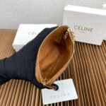 CELINE 三つ折り財布 小銭入れ 10782 10662 10.5*8.5*4cm - 画像 (5)
