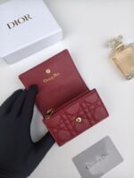 DIOR 二つ折り財布 ケース付き 2603 11*8.5*3cm - 画像 (5)
