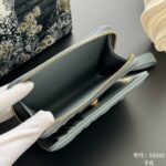 DIOR 二つ折り財布 ケース付き S5032 12*9*5cm - 画像 (5)