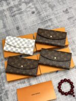 LV 長財布 三つ折り財布 ケース付き 58108 19*10*3cm