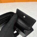 LV 二つ折り財布 ケース付き 小銭入れ付き 62664 61665 12*9cm - 画像 (17)