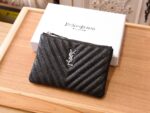 SAINT LAURENT 小銭入れ カード入れ ケース付き 824 14.5*9.5*1.5cm - 画像 (4)