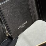 SAINT LAURENT 三つ折り財布 ケース付き 414404 13*9*3cm - 画像 (6)