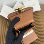 CELINE 三つ折り財布 ケース付き 10782 10.5*9*22cm - 画像 (6)