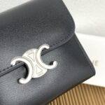 CELINE 三つ折り財布 ケース付き 10783 10.5*8.5*4cm - 画像 (4)