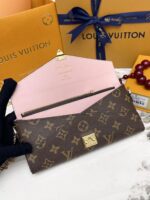 LV チェーンウォレット 長財布 3点セット ケース付き M15150 11*2*23cm - 画像 (4)