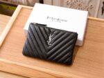 SAINT LAURENT 小銭入れ カード入れ ケース付き 824 14.5*9.5*1.5cm - 画像 (7)
