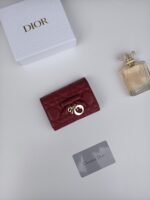 DIOR 二つ折り財布 ケース付き 2603 11*8.5*3cm - 画像 (6)