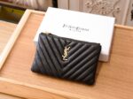 SAINT LAURENT 小銭入れ カード入れ ケース付き 824 14.5*9.5*1.5cm - 画像 (8)