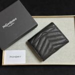 SAINT LAURENT 三つ折り財布 ケース付き 414404 13*9*3cm - 画像 (4)