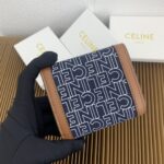 CELINE 三つ折り財布 ケース付き 10782 10.5*9*22cm - 画像 (11)