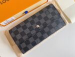 LV 長財布 二つ折り財 ケース付き M61734 10*19cm - 画像 (3)