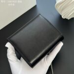 CELINE 三つ折り財布 チェーン付き ケース付き 10D783D 10.5*9*3cm - 画像 (4)