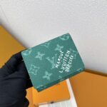 LOUIS VUITTON 二つ折り財布 長財布 カード入れ パスポートケース ケース付き M12664 - 画像 (10)