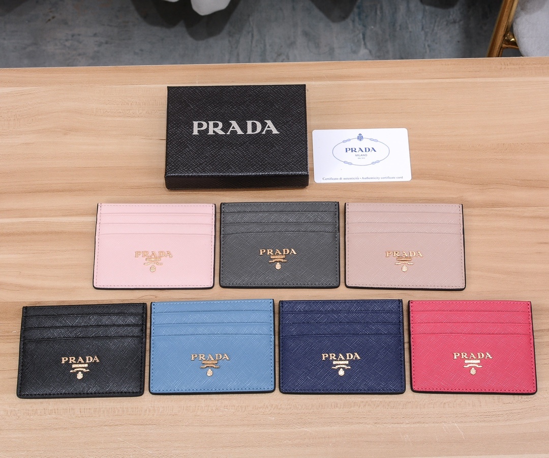 008_ZT Prada カードケース ケース付き 602 10.3*8cm - 画像 (1)
