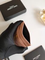 SAINT LAURENT カード入れ ケース付き 423291 10.5*7.5*0.5cm - 画像 (4)