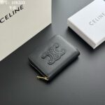CELINE 名刺入れ 小銭入れ ケース付き 10K533DR8 10533 10L742 10.5*9*1cm - 画像 (3)