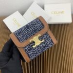 CELINE 三つ折り財布 ケース付き 10782 10.5*9*22cm - 画像 (7)
