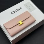 CELINE 長財布 二つ折り財布 ケース付き 10E313 19*10cm - 画像 (10)