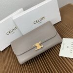 CELINE 長財布 二つ折り財布 ケース付き 10318 19*10.5*3.5cm - 画像 (3)