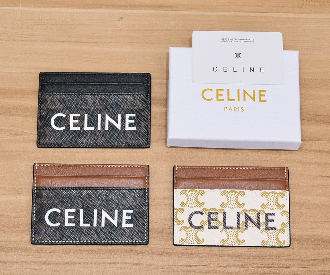009_ZT CELINE 名刺入れ カードケース ケース付き 10832 10703 1065 - 画像 (1)