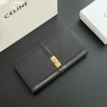 CELINE 長財布 二つ折り財布 ケース付き 10M033 19*10*3cm - 画像 (3)